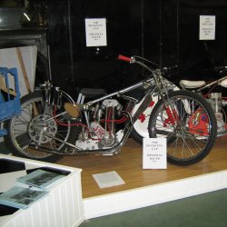 Canadian Vintage Motorcycle  Museum display